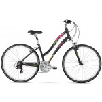 Mestský retro bicykel 28" Kross Modo 2.0 700 Hliníkový 14" S Čierno-ružovo-zelený